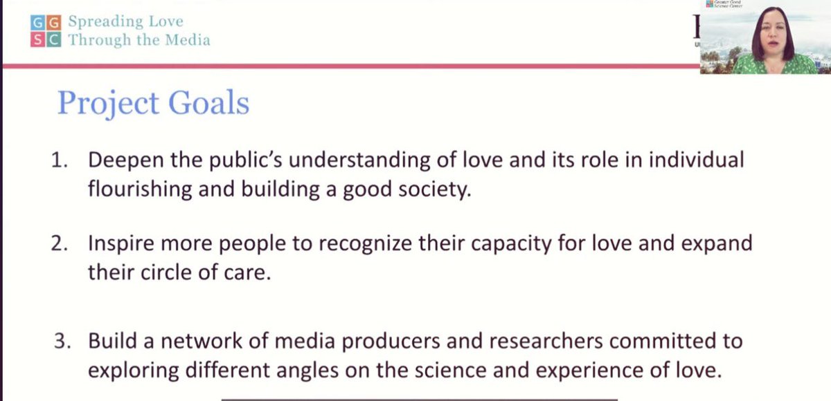 michelebraphael's tweet photo. Love is more than a feeling—it’s a commitment to another’s well-being. The @GreaterGoodSC is offering grants of $5,000 to $50,000 to support nonfiction storytelling about love in all its forms. ❤️
Learn more & apply: https://t.co/AhEIitFyKP
#LoveGrant #ScienceOfLove #StorytellingForConnection