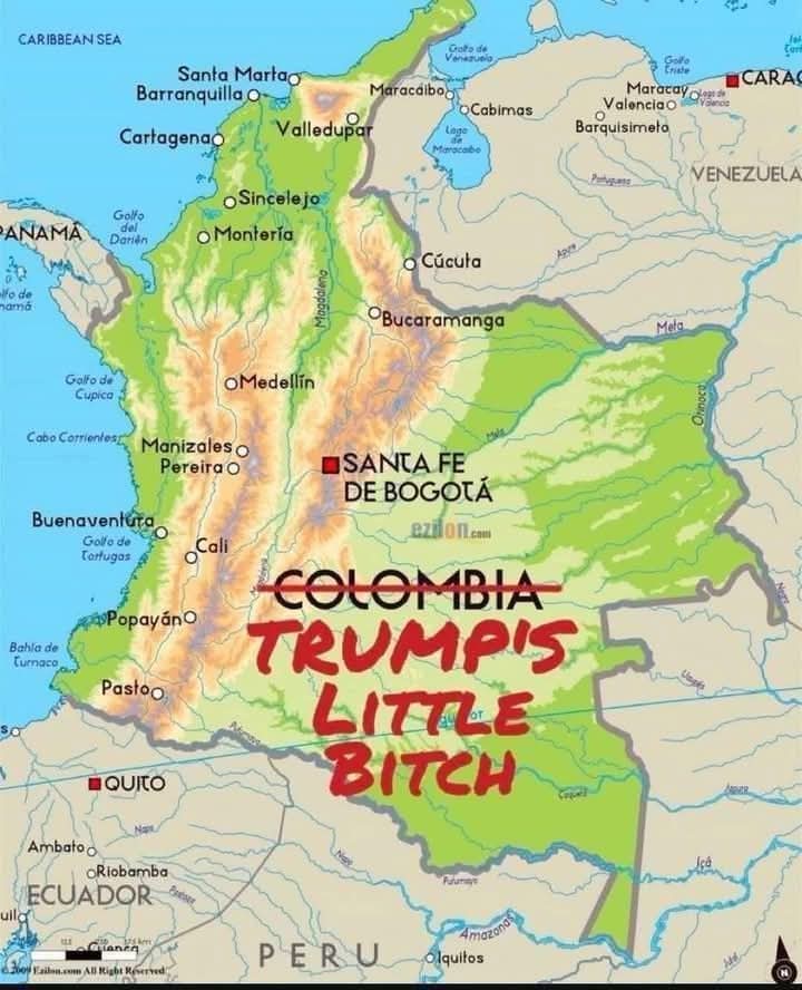 EurekaReaper's tweet photo. @GustavoBolivar @petrogustavo Ganó estados unidos por w, el GOBIERNO que UD apoyo nos convirtió en burla mundial y para más inri tuvieron que correr a pedirle ayuda a Uribe porque Petro se escondió para no dar la cara, montón de inútiles. https://t.co/fBs3T68xNq