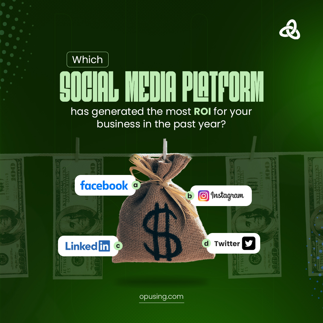 OpusingDigital's tweet image. Need help maximizing your ROI? Get in touch with Opusing Digital to develop a social media strategy that works for you.

#OpusingDigital #socialmediamarketing #socialmedia #socialmediatips #branding #ROI