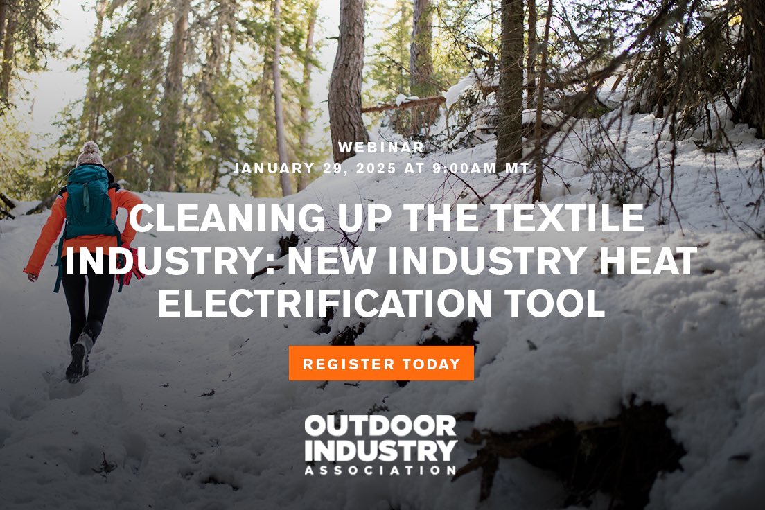 Looking to make your textile production more sustainable? Discover how to lower emissions with OIA Clean Heat CoLab's open-source tool at our #webinar this Wednesday.

👩🏽‍💻 Register now: bit.ly/4a7Oonj