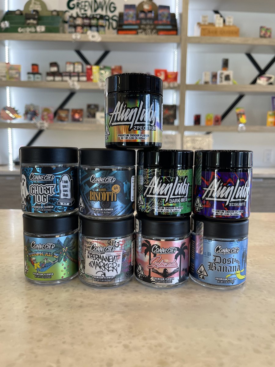 TheOutpostSR's tweet photo. Current promo: Buy any two 1/8th’s from @AlienLabs2069 or @theconnectedca and receive an 1/8th of BK Satellite on us 🤝

(While Supplies Last) https://t.co/Xj73S2zLlI