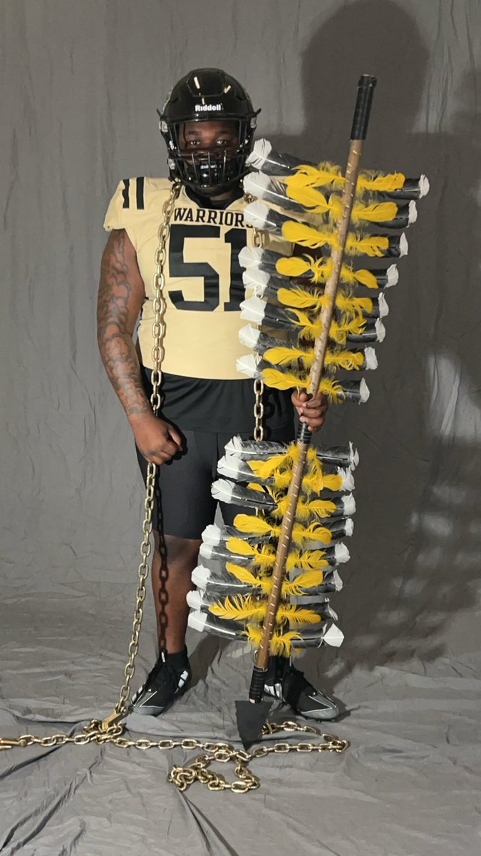 Antwone__51's tweet photo. Had a great official visit at east central today. Thank you coach @phuddleston_ph @Coach_Webster2 for having me! 
#AGTG🙏🏿 https://t.co/jVLgfRv25S