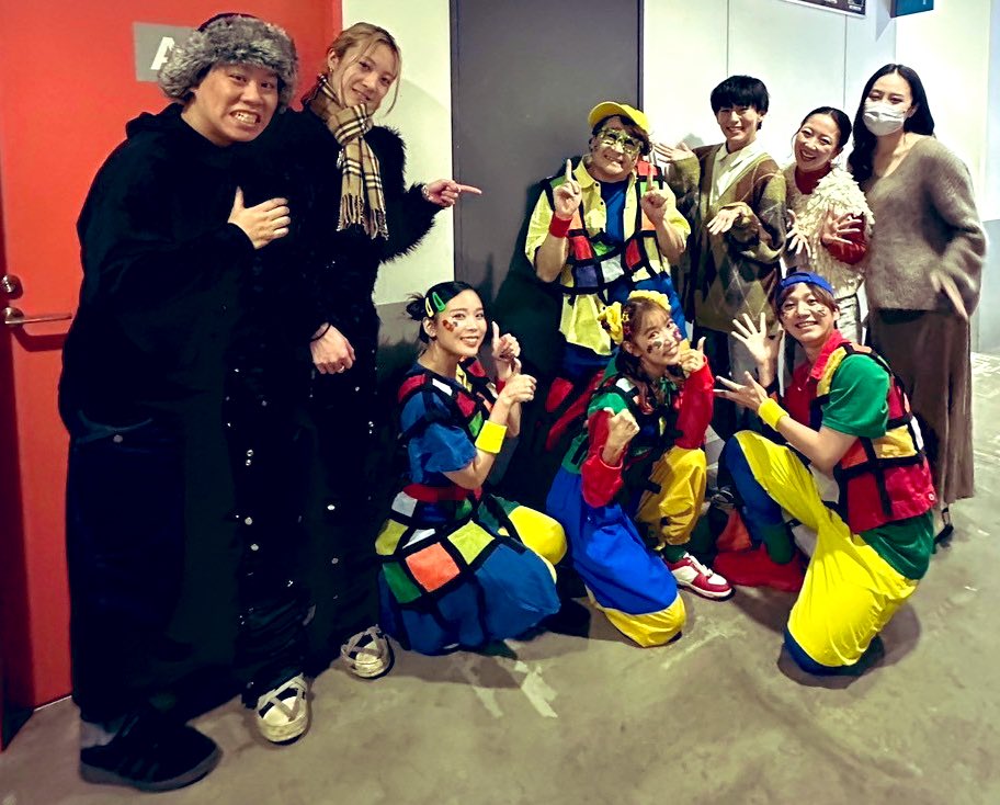hico2's tweet photo. うぃーーーー！！！！

日付は変わりましたが本日28日はGRe4NBOYSイマーシブライブシアター『LABO公演』でございました。楽しすぎて声枯れました。

ダンサーチームの我々も好き勝手LABOさせて頂きそれを受け入れてくださり嬉しかったです！この記念すべき第1回目に立ち会えたことも感謝感激ですー💚💚 https://t.co/cQokHaVCDa