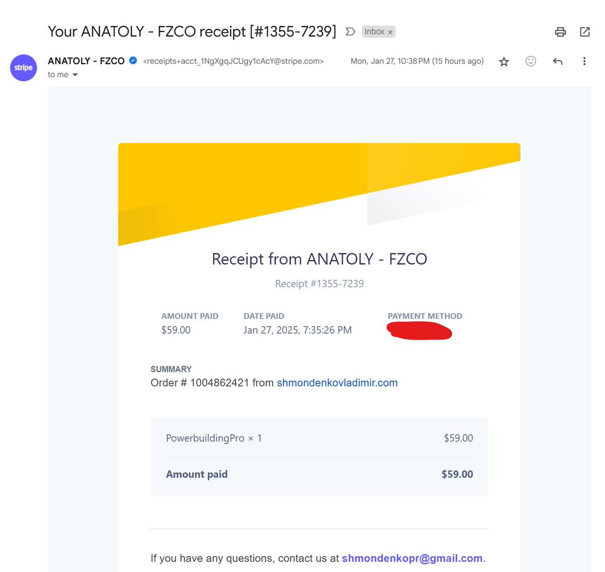 PalumboRWM's tweet photo. @Anatolyfitness Hi - I signed up for your programming, paid, and haven't received anything? Please advise. https://t.co/wBovcbS5rb