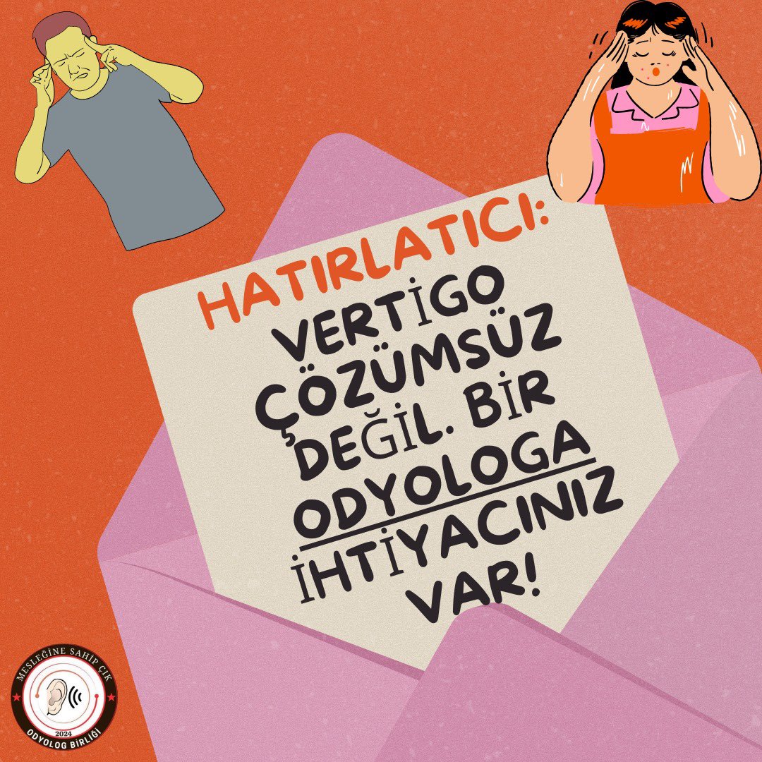 Vertigo (baş dönmesi) yaşayan hastalar hastanelere tedavi için gelmekteyken vestibüler sistemi baskılayıcı ilaçlar verilerek gönderilmektedir bu hastalara bu mağduriyet yaşatılmamalı Odyologlar hizmet etmeli 
<a href="/drmemisoglu/">Prof. Dr. Kemal Memişoğlu</a> <a href="/saglikbakanligi/">T.C. Sağlık Bakanlığı</a> 
#Odyologlaraİstihdam