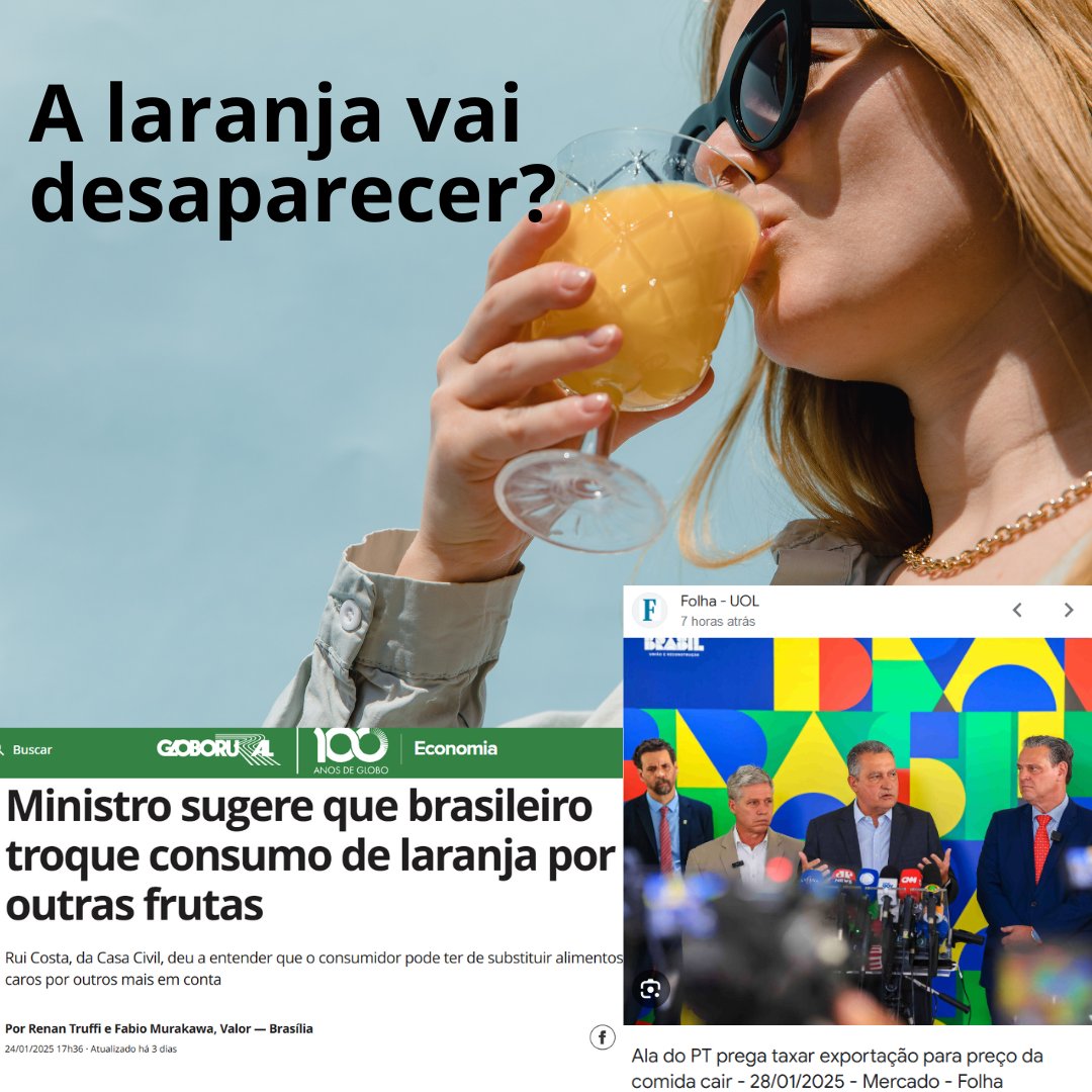 DireitaNoQueix0's tweet photo. O governo está flertando com o fim do setor mais competitivo do Brasil. O Agronegócio.

Veja como uma medida proposta para baixar os preços dos alimentos para o consumidor brasileiro pode destruir o setor.

Segue o🧵 https://t.co/vnGgt8LiXi