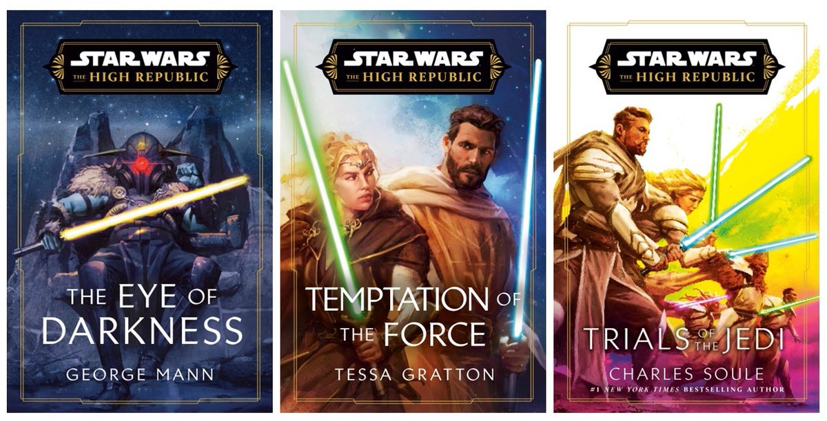 DarthInternous's tweet image. Shout out to Grant Griffin and our art/design team for these amazing #StarWarsTheHighRepublic covers.

Our big goal with this final trilogy was to build from night to day. From out of the darkness and into the light. Think it worked out rather well.