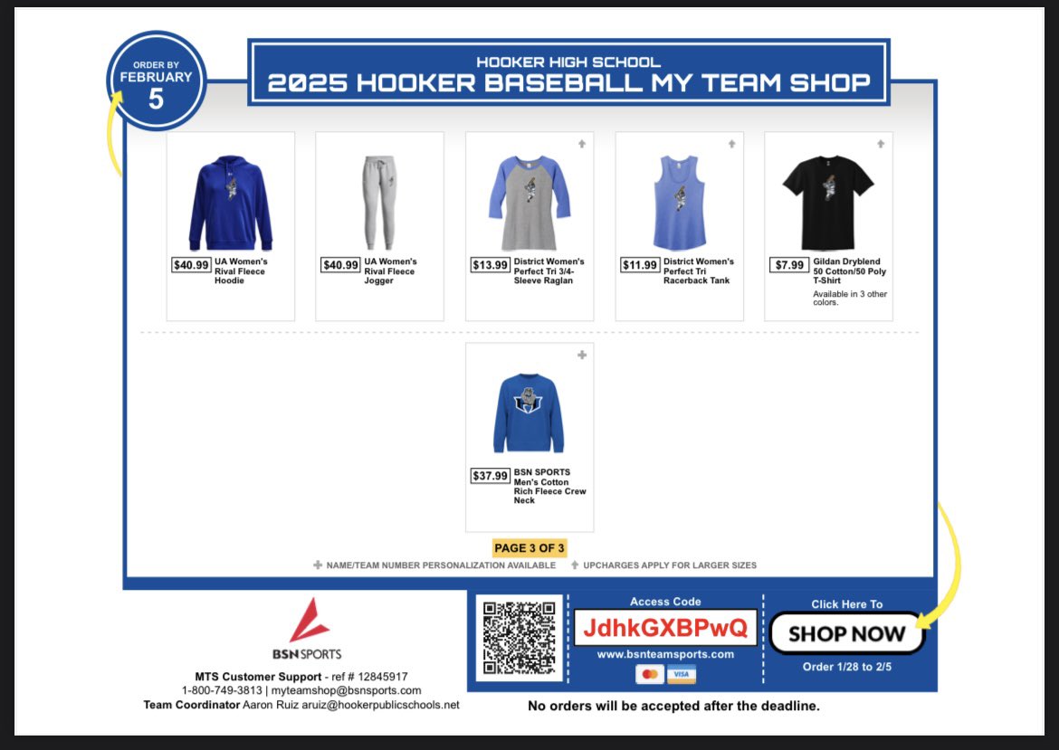 Hooker Bulldog Baseball tweet media