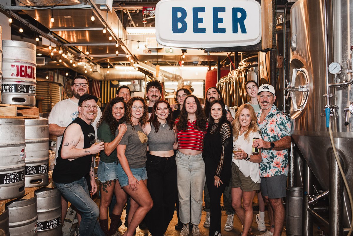 Heads up! 📣 ❌ We're CLOSED TODAY (Tue 1/28) for a staff celebration at the taproom. We'll be back in action tomorrow and look forward to drinking with you again soon. Shout out to the best team at DCBC!