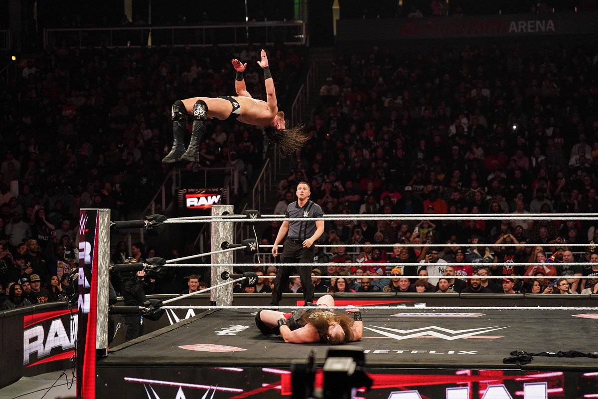Shawn Bennett (@bennettwwe) on Twitter photo Last night, I looked directly into the eyes of a man that wouldn’t stop for nothing. The pain, fire, & fight were all raging inside him.
Then he got up and did this.
Unreal.
Love to <a href="/jd_mcdonagh/">JD McDonagh</a>. I look forward to when he returns w/ the pure passion he brings to work everyday. Last night, I looked directly into the eyes of a man that wouldn’t stop for nothing. The pain, fire, & fight were all raging inside him.
Then he got up and did this.
Unreal.
Love to <a href="/jd_mcdonagh/">JD McDonagh</a>. I look forward to when he returns w/ the pure passion he brings to work everyday.