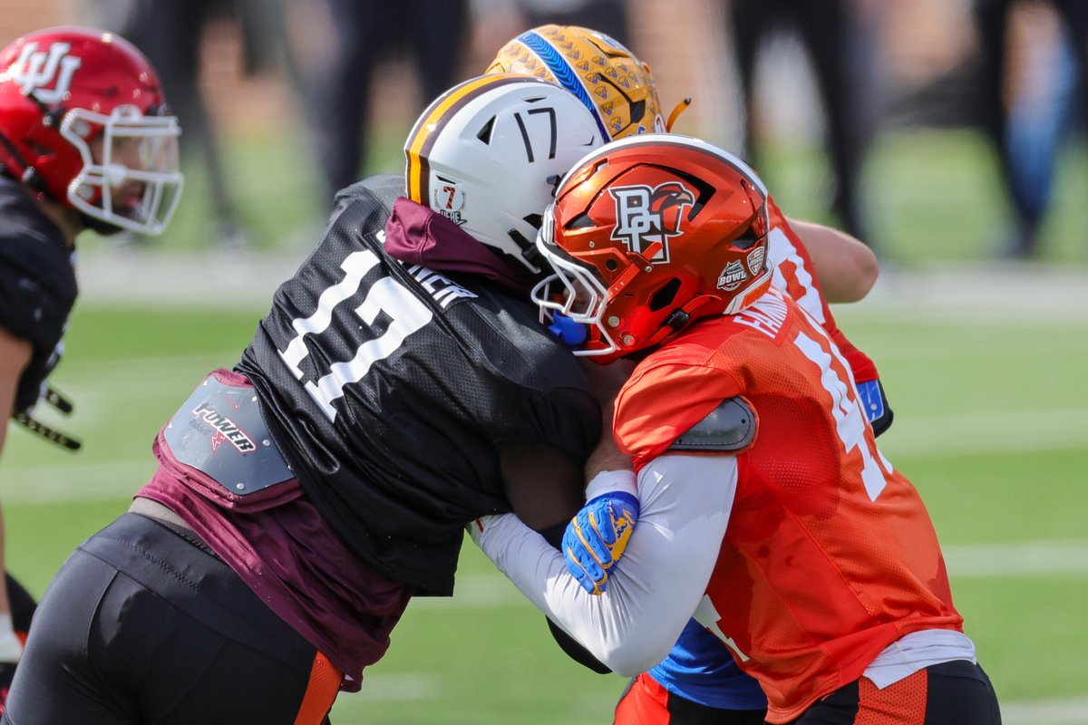 BGSU Football (@bg_football) on Twitter photo ๐๐ง๐๐๐ฉ๐๐๐ ๐ฟ๐๐ฎ โ ๐
<a href="/seniorbowl/">Reese's Senior Bowl</a> x <a href="/fannin_jr/">H.FANNINJR</a>
#TheDraftStartsInMOBILE ๐ ๐๐ง๐๐๐ฉ๐๐๐ ๐ฟ๐๐ฎ โ ๐
<a href="/seniorbowl/">Reese's Senior Bowl</a> x <a href="/fannin_jr/">H.FANNINJR</a>
#TheDraftStartsInMOBILE ๐