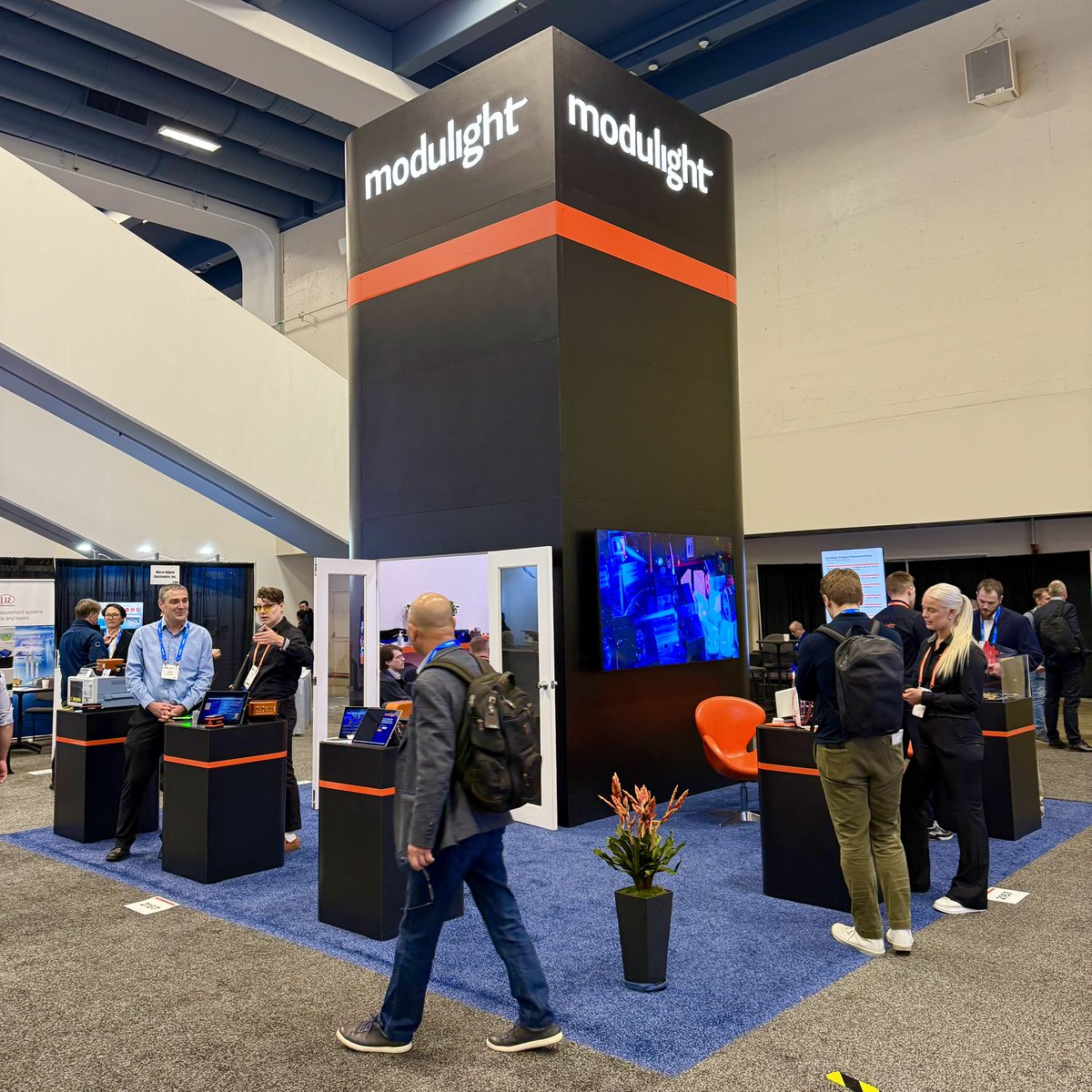 modulight's tweet image. 🚀 Photonics West 2025 – First Exhibition Day!
Come visit us at Booth #2167 to explore the latest innovations from #Modulight! 🌟 For more details about our presence at the event, visit: modulight.com/events/#photon…
See you there!
#TailoredLaser #KillCancer #PhotonicsWest #Innovation