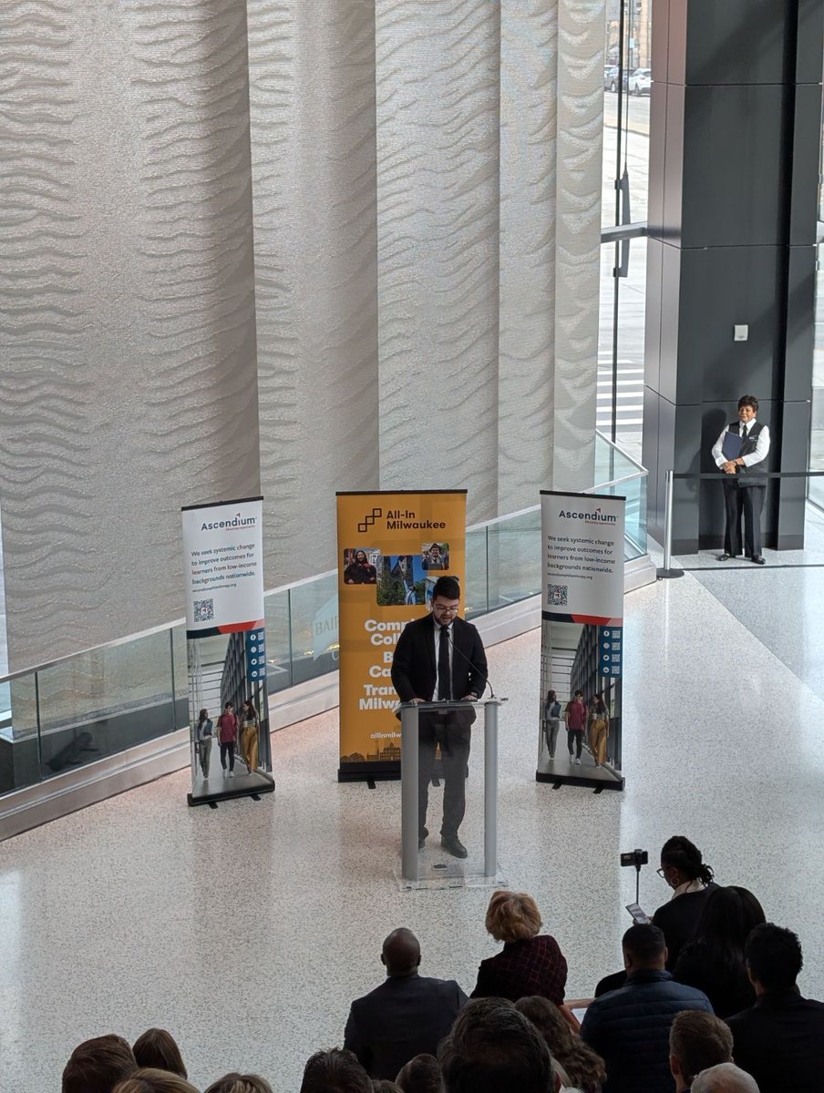 It's great to see folks going all in for Milwaukee's students! <a href="/AscendiumEd/">Ascendium Education Group</a> <a href="/MayorMKE/">Mayor Cavalier Johnson</a> <a href="/rwbaird/">Baird</a>