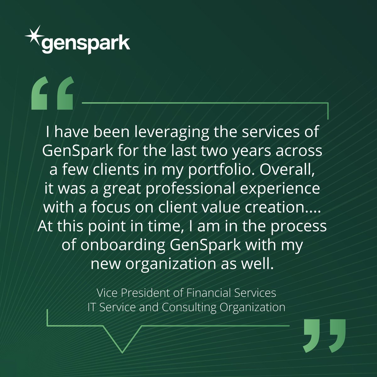 GenSpark tweet media