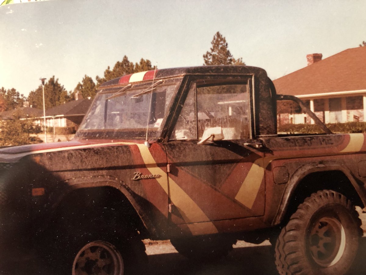 I finally found a photo of my old Bronco.