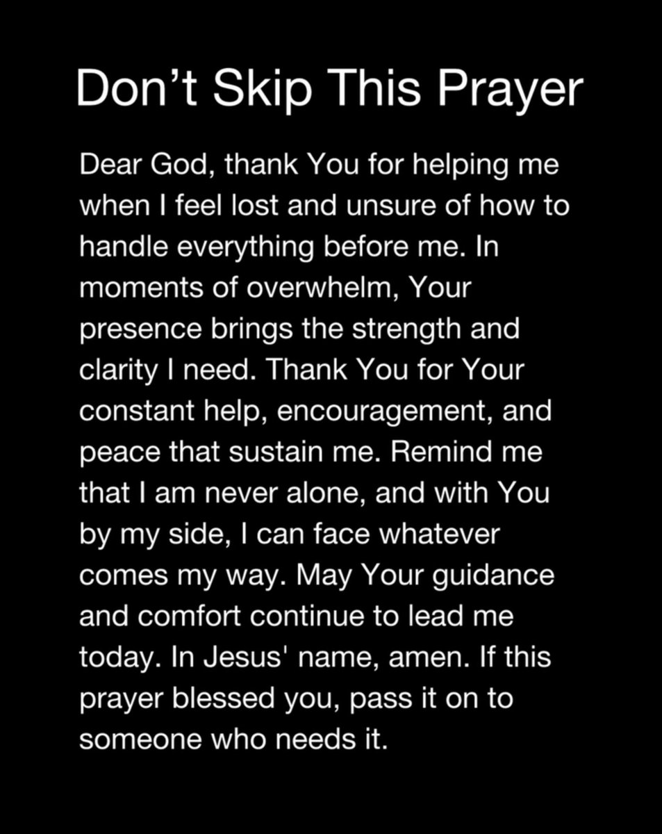 Don't Skip This Prayer 🙏