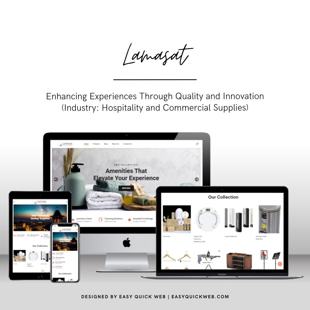 EasyQuickWeb's tweet image. 🚀 Transforming Hospitality with EasyQuickWeb!
We helped Lamasat boost sales with a modern, responsive, SEO-optimized e-commerce site.
Need affordable web design or SEO services in Hyderabad?
📞 +91 81424 45122 | ✉️ info@easyquickweb.com
#WebDesign #SEOServices #Hyderabad