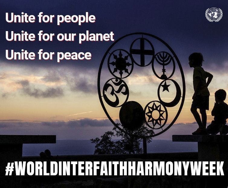 UNGeneva's tweet photo. ✔️Tolerance
✔️Mutual respect
✔️Pluralist tradition
✔️Diversity of religions &amp; beliefs 

More than ever, we must recognize the valuable contribution of people of all religions &amp; beliefs to Humanity 🤝🕊💛 

https://t.co/B9qgNwFP1F 
#WorldInterfaithHarmonyWeek https://t.co/rjYQZk94WP