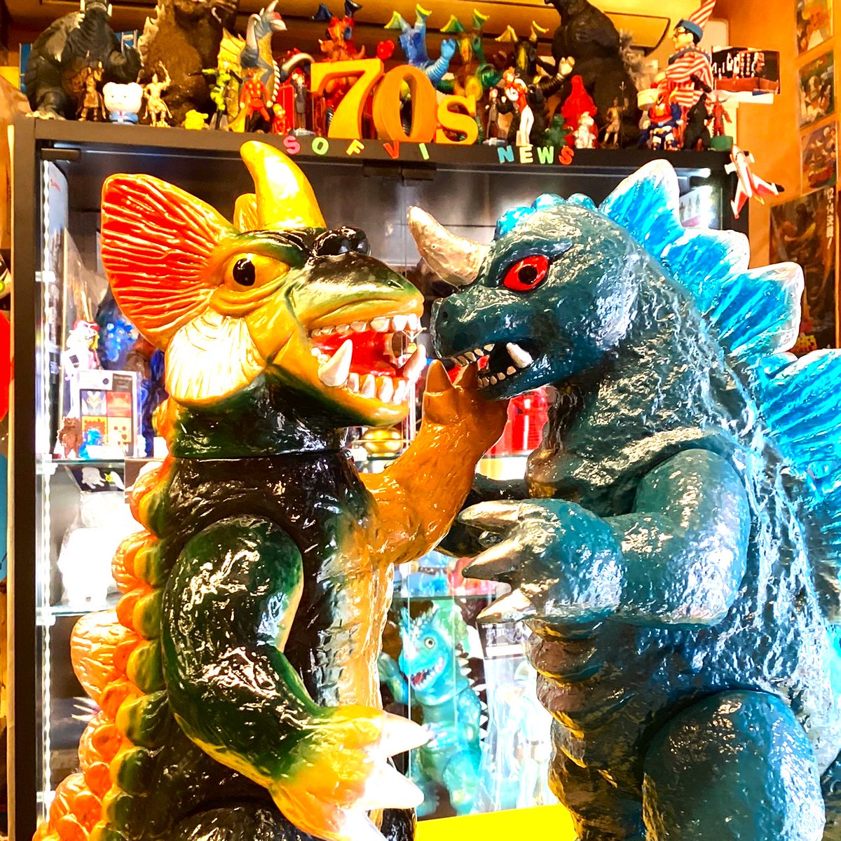マルサン　ドラギラス　当時物　早い者勝ち‼️ マルサンが注目の［マルモン］から「ドラギラス450 1stカラー