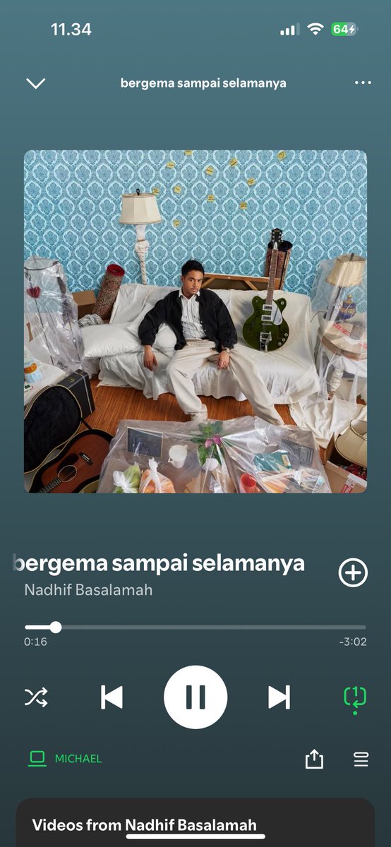 Michaeldega's tweet photo. Apasi lu Buat lagu kayak gini, baru juga masuk February https://t.co/VQdYAcLEU0