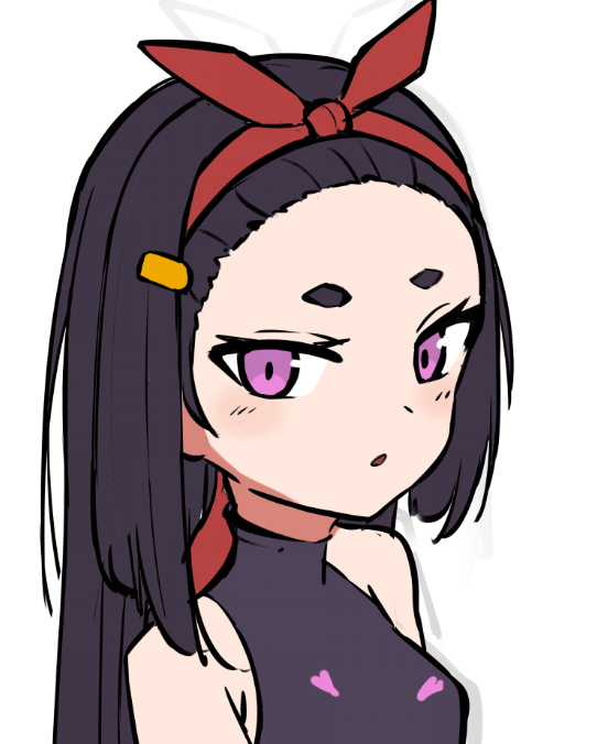 「おでこが描きたかった落書き 」|みーせんのイラスト