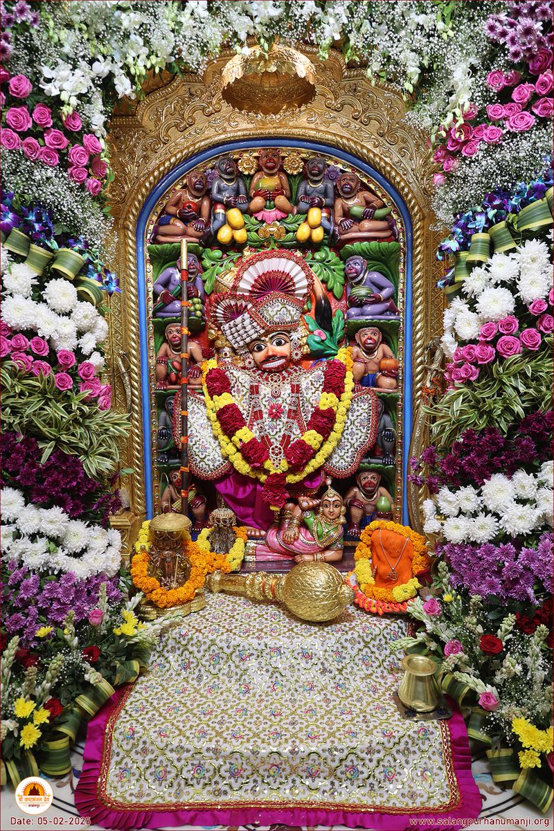 sarangpur Hanuman Ji (@kastbhanjandev_) on Twitter photo 5 February 2025, Wednesday 
#рдЬрдп_рд╢реНрд░реАрд░рд╛рдо #рдЬрдп_рд╣рдиреБрдорд╛рди 5 February 2025, Wednesday 
#рдЬрдп_рд╢реНрд░реАрд░рд╛рдо #рдЬрдп_рд╣рдиреБрдорд╛рди