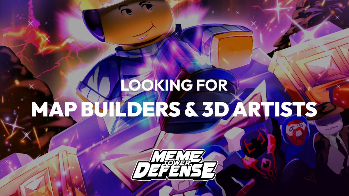 Looking for Map Builders &amp; 3D Artists -> DM typedwaves on Discord to apply or reply to this post #Roblox #RobloxDev
