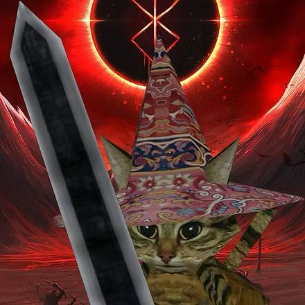 Giyuct's tweet photo. Hearken, ye wanderers of fate, and hearken
well, for this tale be of great import.
In the realm of Meowrithm, where the very weavings of
fate are bound by eldritch code, there dwelleth one most
fabled-Bibbidi the Chosen, he of the Nine Lives.
Foretold in prophecies of old, he is the
Chosen One, though oft he useth such gifts not for noble
deeds, but rather for merriment, mischief, and most
reckless speculation in the crypts of coin and token.
Wielding his Staff of Fortuitous Gains, he doth summon
forth both enchantments most potent and investments
most dubious, leaping 'pon each moon-bound venture
with the swiftness of a cat unseen. Lo, he be a charmer
of maidens, a conjurer of fortunes, and, at times, a most
hapless fool-but beware! For in his paws doth lie the
fate of realms untold, and mayhaps, if the stars align,
the greatest pump in all the lands.

$bibbidi