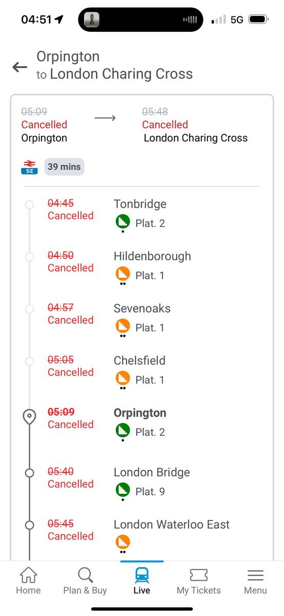 NotSgtAngel's tweet photo. @Se_Railway why? And likely to continue? https://t.co/CvnxhkwZuK