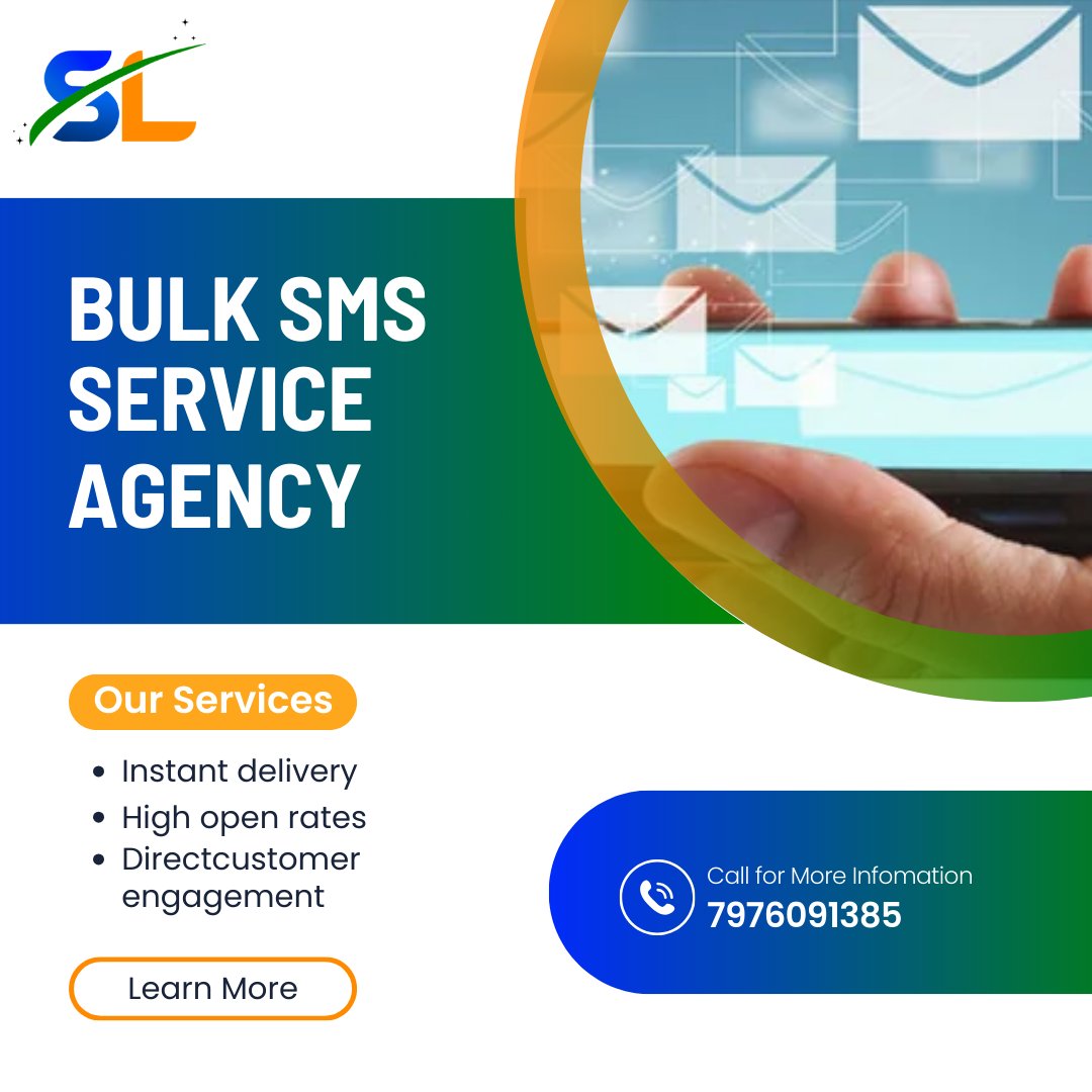 SystemlogicSol1's tweet photo. 📲 Boost your business reach with our Bulk SMS Service! 🚀
Call us now: +91-7976091385
Email Us: info@systemlogicsolution.com
website: https://t.co/pv7CePaN2k
#BulkSMS #BusinessGrowth #SMSMarketing #InstantCommunication #CustomerEngagement https://t.co/c8oQzPRQes