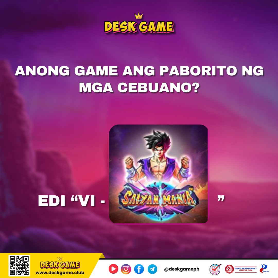 deskgameph's tweet photo. Corny joke pa more! Pasensya na po xDD

Find us at https://t.co/yRbKrEosQw!

and check out Desk Game's socials: https://t.co/rj6LywIGKG

#OnlineCasino #DeskGame #WinBig #CasinoVibes #LuckyDay #PlayToWin #GamingCommunity #FunAndRewards https://t.co/rkoBDgmVfL