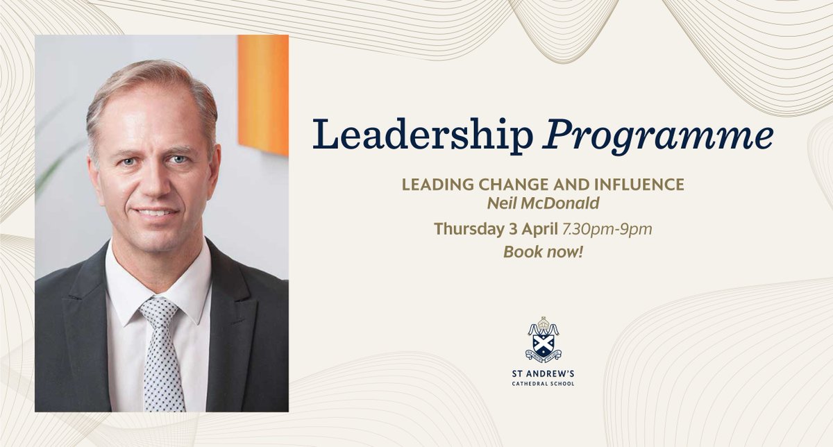 🚀 Lead Change with Confidence! Join Neil McDonald on April 3 for a dynamic online session on leadership &amp; influence in education. 🔹 7:30-9PM 🔹 $50 🔹 Register now: buff.ly/4hFb9S2