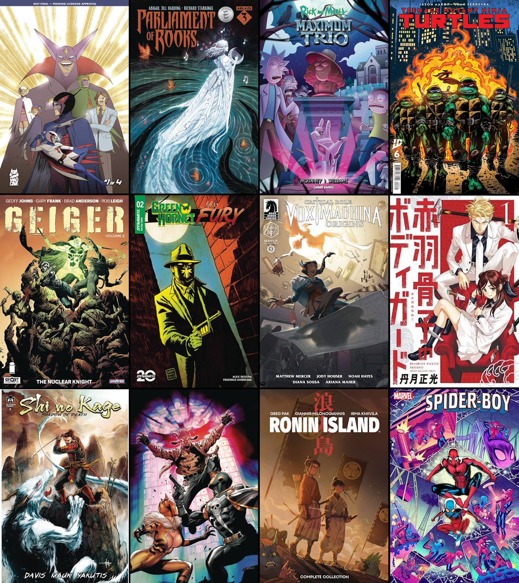 evaction's tweet photo. Share some stories on this New Comic Book Day! #NCBD #NewComicsDay #NewComicbookDay #Comics #MadCaveStudios #AblazePublishing #OniPress #IDWPublishing #ImageComics #DynamiteComics #DarkHorseComics #KodanshaManga #BlackBoxComics #Zenescope #BoomStudios #Marvel #NewReleases https://t.co/7ddqdD4Kn8