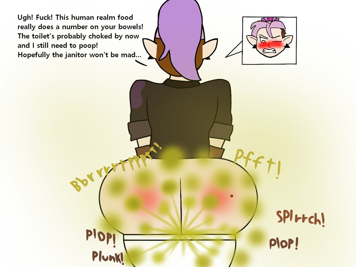 HellFetish's tweet photo. Guess human food really doesn't agree with her stomach, huh?

Part of an anonymous art trade!

#impliedscat #fartinggirl #gassygirl #poopinggirl #fartfetish #scatfetish #poopfetish #toiletfetish #toiletgirl https://t.co/X6GpWfyfcT