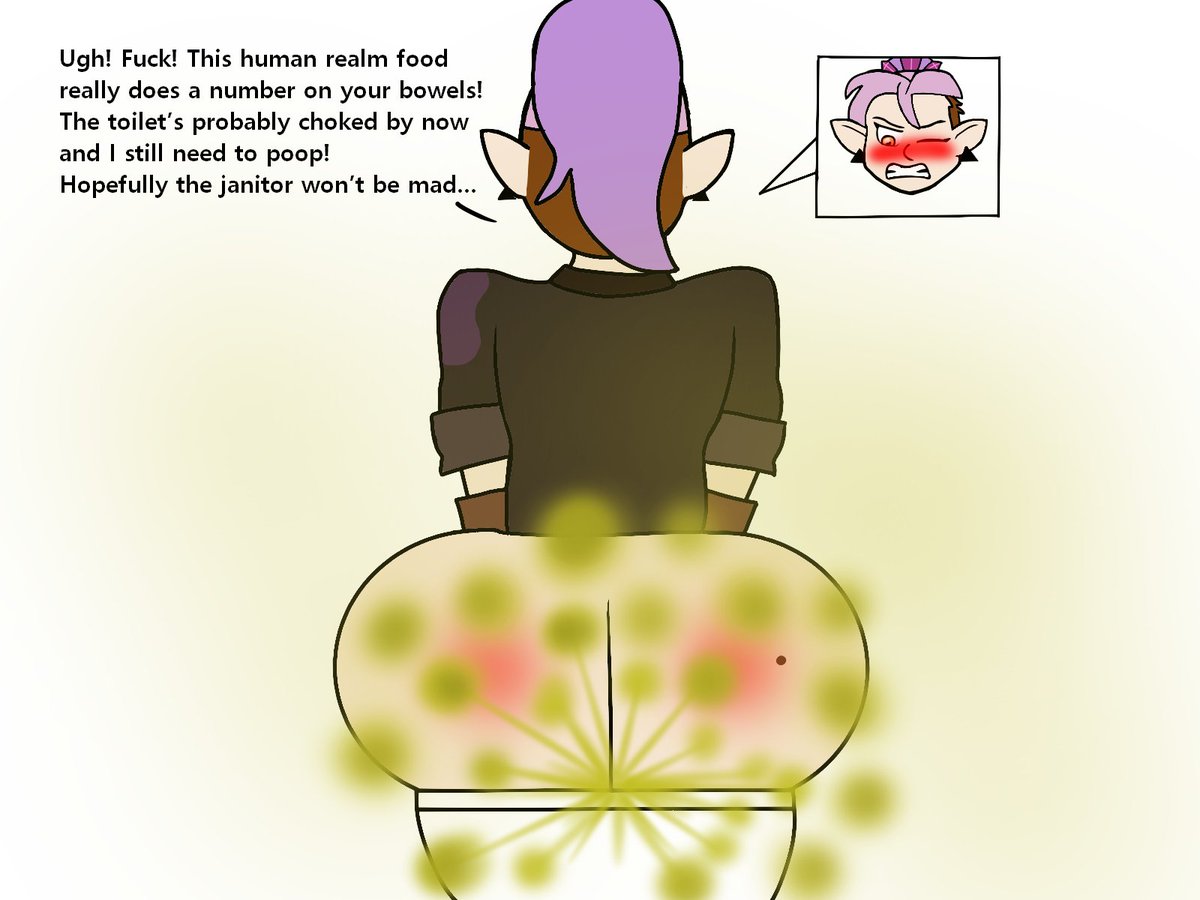 HellFetish's tweet photo. Guess human food really doesn't agree with her stomach, huh?

Part of an anonymous art trade!

#impliedscat #fartinggirl #gassygirl #poopinggirl #fartfetish #scatfetish #poopfetish #toiletfetish #toiletgirl https://t.co/X6GpWfyfcT