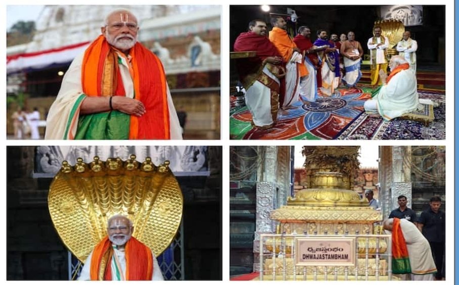 PM Modi’s commitment to temple rejuvenation is evident in projects like Somnath Temple expansion, Mahakal Lok corridor, and Ram Janmabhoomi, revitalizing India’s religious tourism. #KumbhOfTogetherness