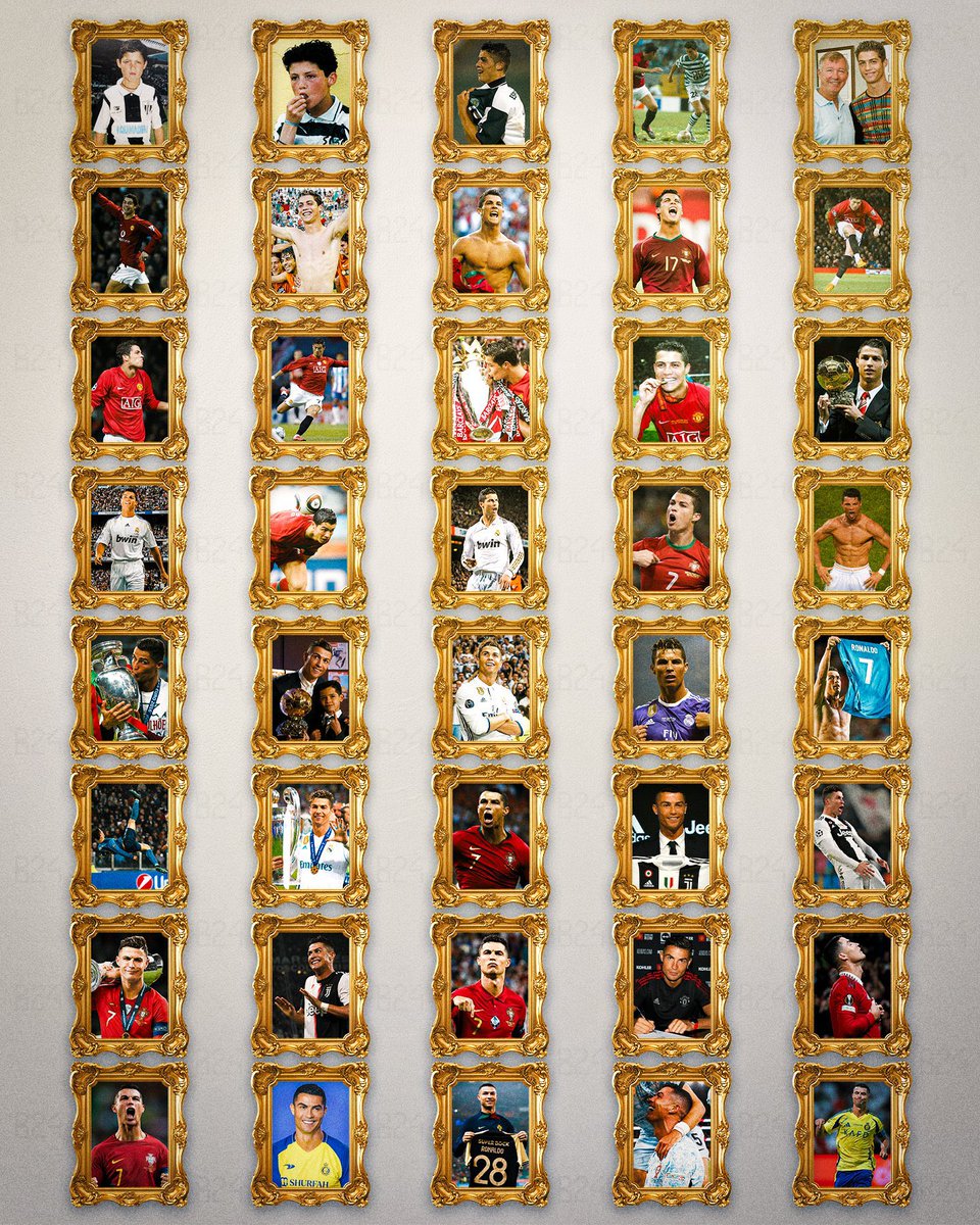 40 years of greatness...

Happy birthday <a href="/Cristiano/">Cristiano Ronaldo</a>! 🐐