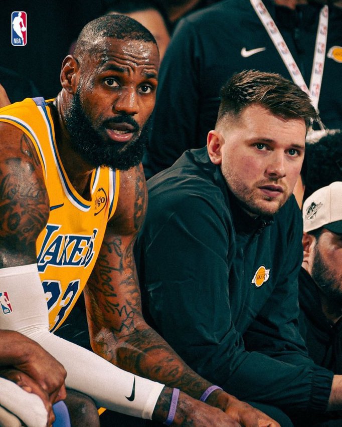 lacejadeLA's tweet photo. GANARON LOS ANGELES LAKERS DE LEBRON Y LUKA DONCIC https://t.co/HzAYjAhfmx