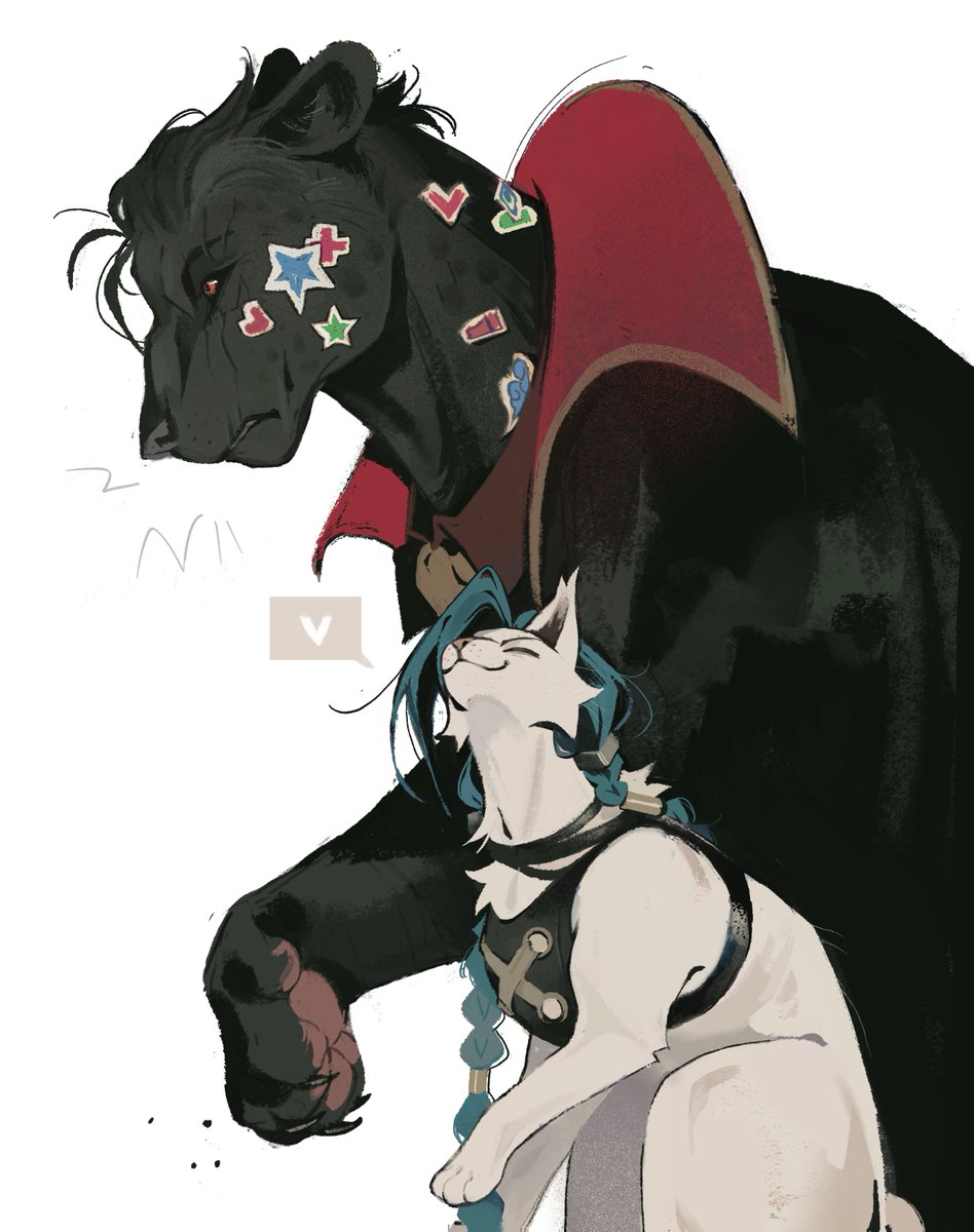 Bad Cats🐱 

#arcane #arcanefanart #jinx #silco