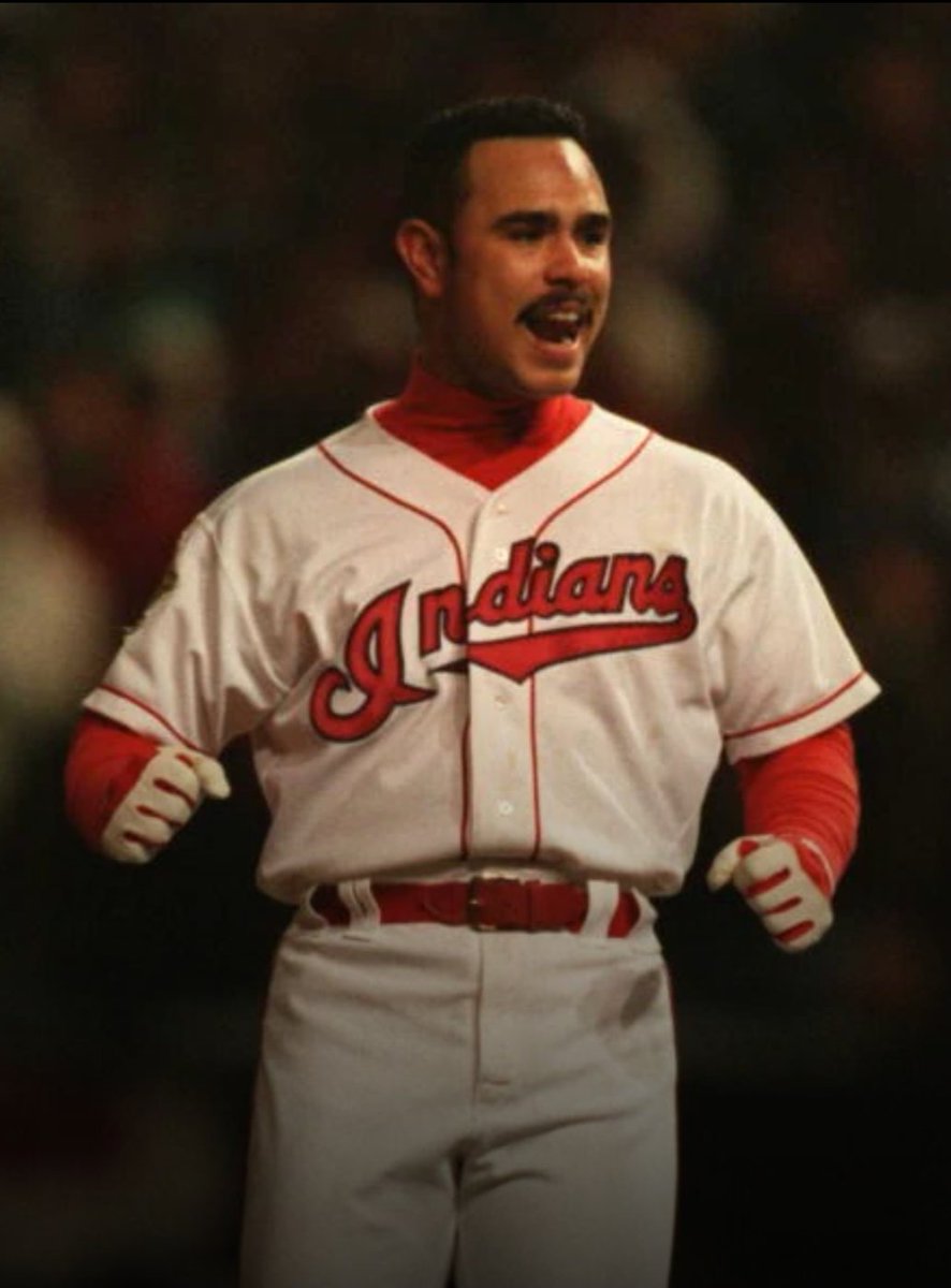 winnky1's tweet photo. @Super70sSports Carlos "One if By Land, Two if By Sea, Three if" Baerga https://t.co/cGRFdiAua6