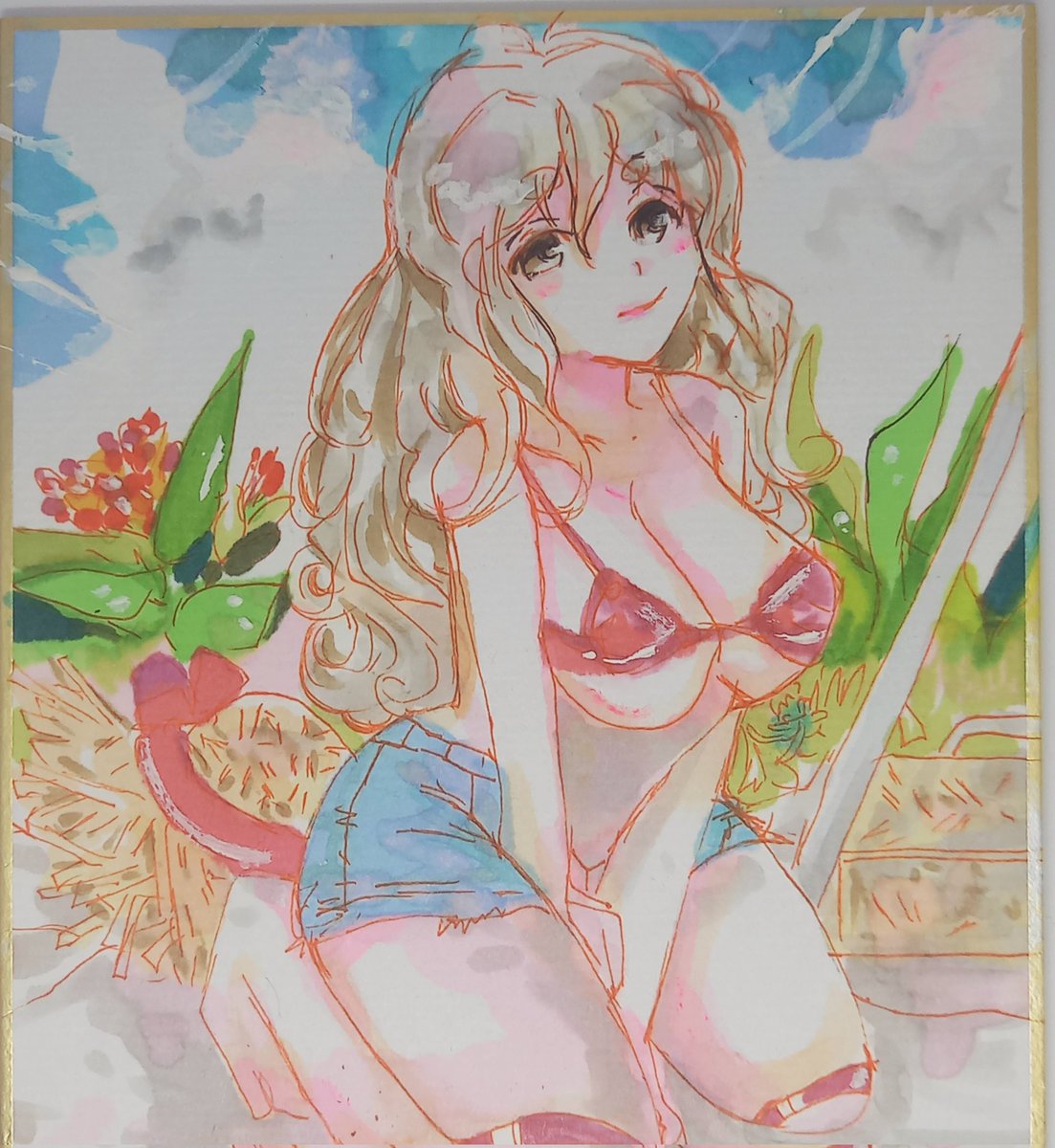 ポーラ(艦これ) 「ポーラオンリーで欲しい本かえたそ大満足でした。皆様お疲れさまでした。ちなみにこの」|まいこ　skeb承ります！のイラスト