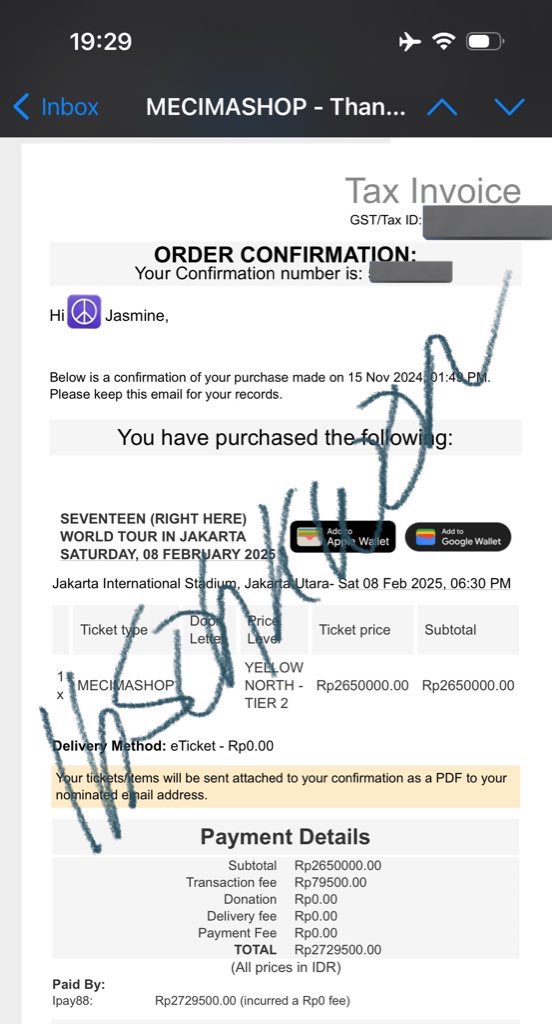 ihsohkwon's tweet photo. WTS Yellow Northeast Day 1

Jadi 2,2jt aja bisa full cod venue

Door 218 row 35 sn 2xx
Sudah jadi wb jadi ga perlu tuker tiket yang menguras energi ituu

Boleh langsung DM aja buat tanya-tanyaa
Free album / merch svt &amp; oleh2 dari Jogja https://t.co/TKlQEwNV5Z