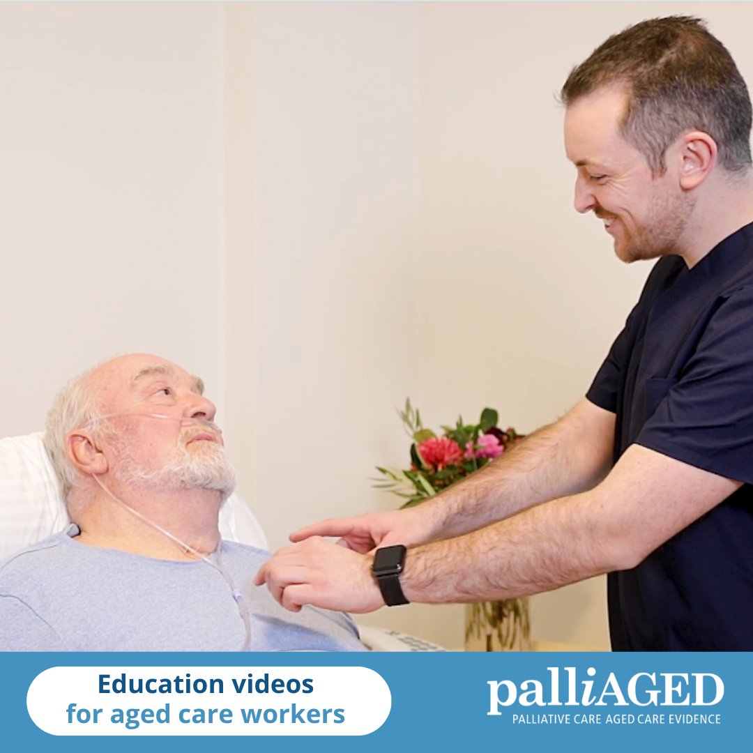 Does your #AgedCare team know how to help ease #breathlessness?

Staff can learn simple, evidence-based actions to relieve breathlessness at the #EndofLife in our quick, education video.

Perfect for learning on-the-go! Watch now ▶️ palliaged.com.au/Practice-Centr…
