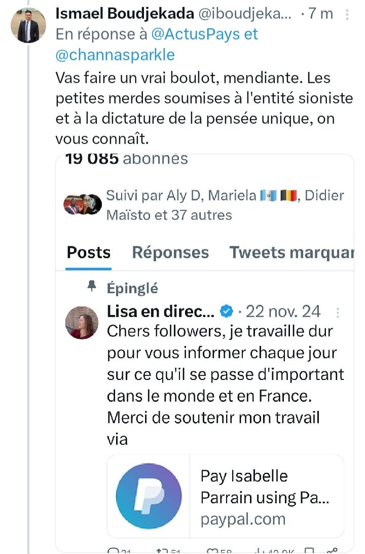 Les infos internationales et françaises by Lisa 🌏 tweet media