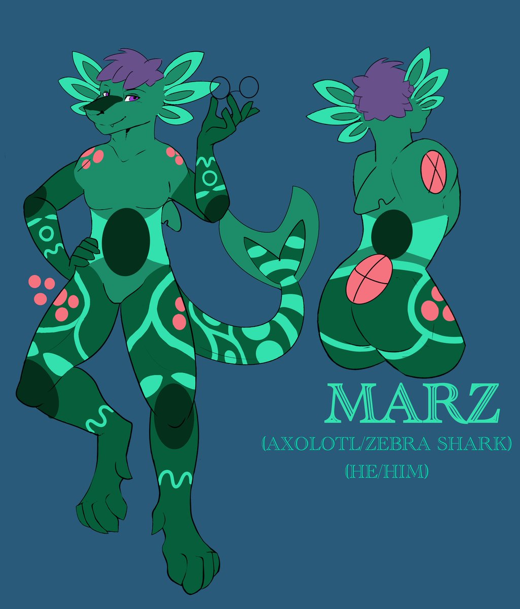 MarzLotl's tweet image. RAHHHH 🦈
Watch the waters cause this shark will bite 

Base: Chestasartden (Etsy) + some adjustments by me

#axolotl #zebrashark