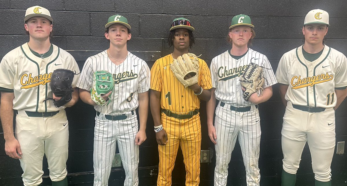 Charger Baseball Class of 25, can’t wait to start this journey with this group of seniors <a href="/ParkerRamsey06/">Parker Ramsey</a> <a href="/wyattmcswain/">@WyattMcswain</a> <a href="/JacksonQue93076/">Jackson Queen</a> <a href="/JeremiahLowe42/">Jeremiah Lowe</a> Zack Rayfield