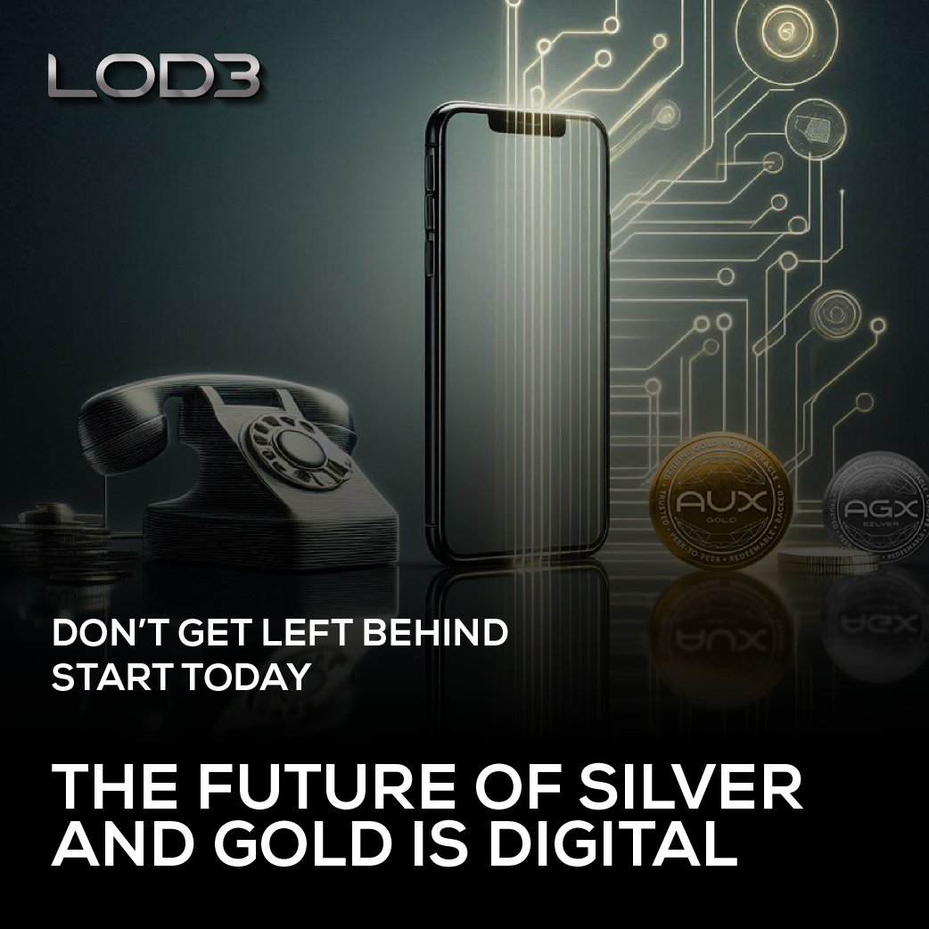 LOD3 (@lode_one) on Twitter photo Imagine life without your phone or the Internet—it’s hard, right? Once, they were new and unfamiliar. Now, they’re essential. Silver and Gold are stepping out of the vault and into the digital age—don’t get left behind.
Start today at LODEWallet.com
#GoldandSilver Imagine life without your phone or the Internet—it’s hard, right? Once, they were new and unfamiliar. Now, they’re essential. Silver and Gold are stepping out of the vault and into the digital age—don’t get left behind.
Start today at LODEWallet.com
#GoldandSilver
