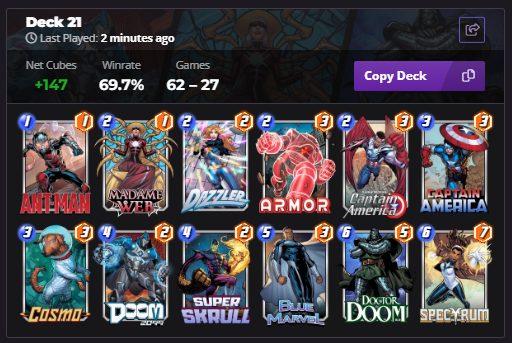 lufku9's tweet photo. Fastest infinite so far lol (deck code in alt) https://t.co/0tWgvsg2Cm