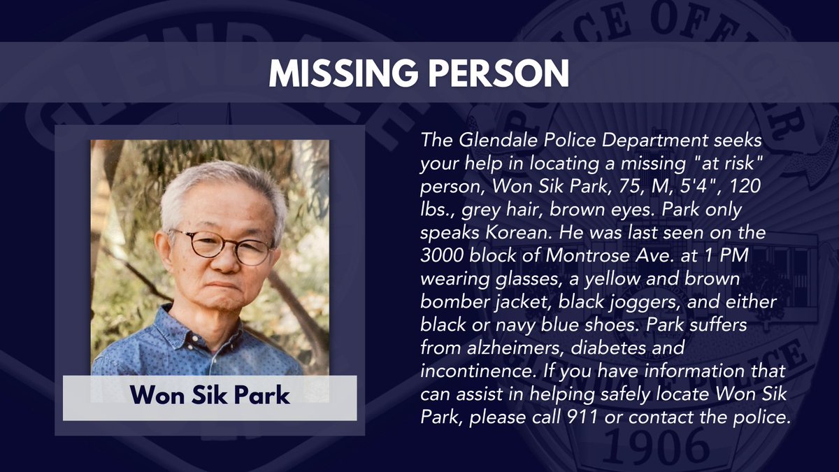 Glendale PD tweet media