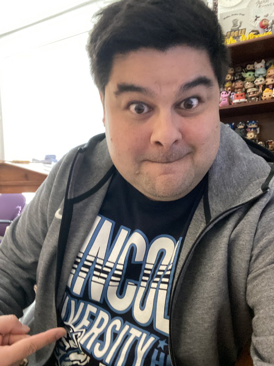 Today’s #bhm shirt is for Lincoln University! Founded in 1866. Tennis icon Althea Gibson taught and coached there! Go Blue Tigers! Laborare et studere #BlackHistoryMonth #HBCU